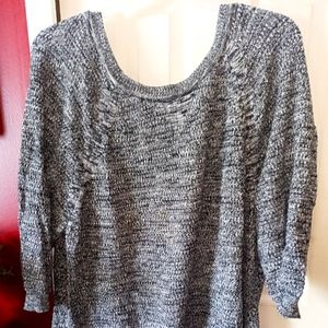 Lane Bryant Plus Size 3/4 Sleeve Sweater
